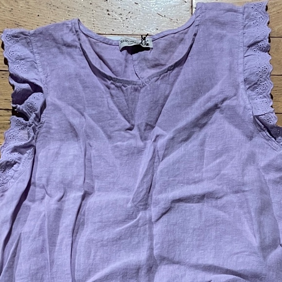 Brand new Terzo Millennio Lilac Linen Dress - Picture 10 of 11